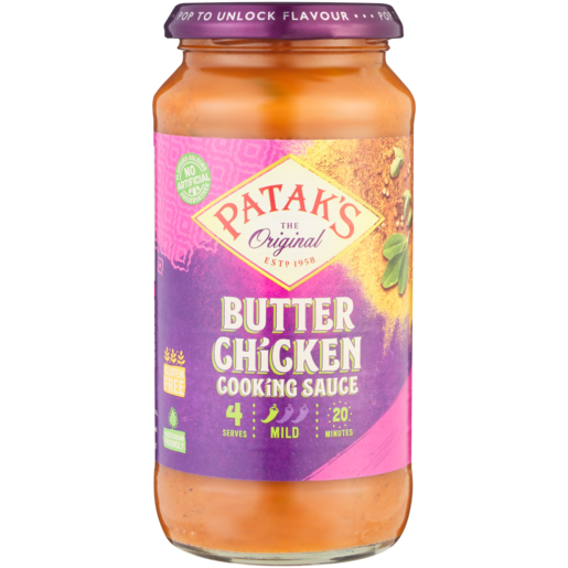 Patak's Mild Butter Chicken Cook-In Sauce 450g