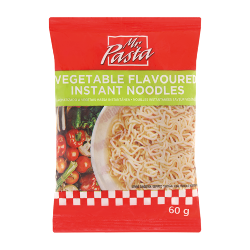 Mr. Pasta Vegetable Flavoured Instant Noodles 60g
