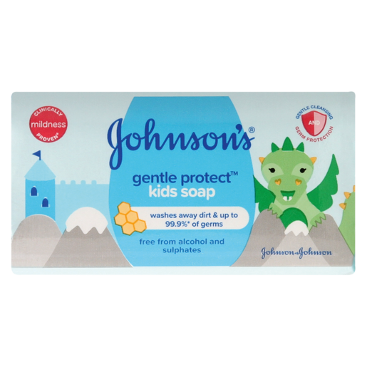 Johnson's Gentle Protect Kids Soap Bar 100g