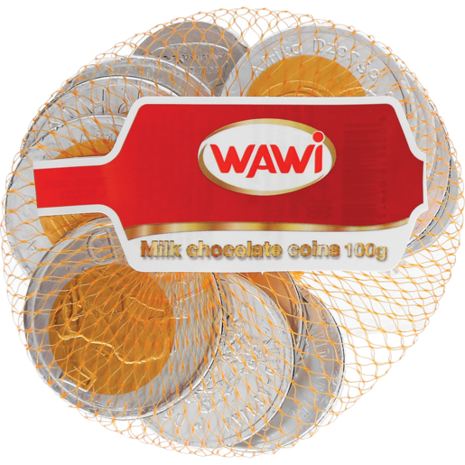 Wawi Rand Chocolate Coins 100g