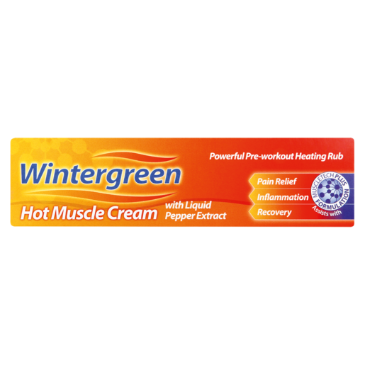 Wintergreen Hot Muscle Cream 75ml