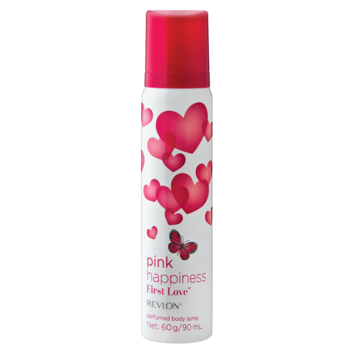 Revlon Pink Happiness First Love Ladies Body Spray 90ml