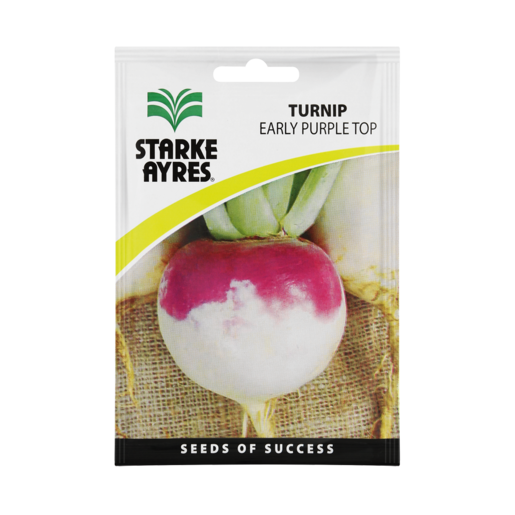 Starke Ayres Early Purple Top Turnip Seeds 20g