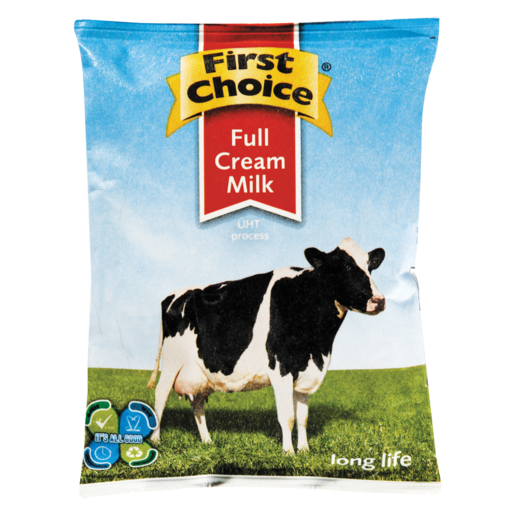 First Choice Full Cream Long Life Milk 200ml