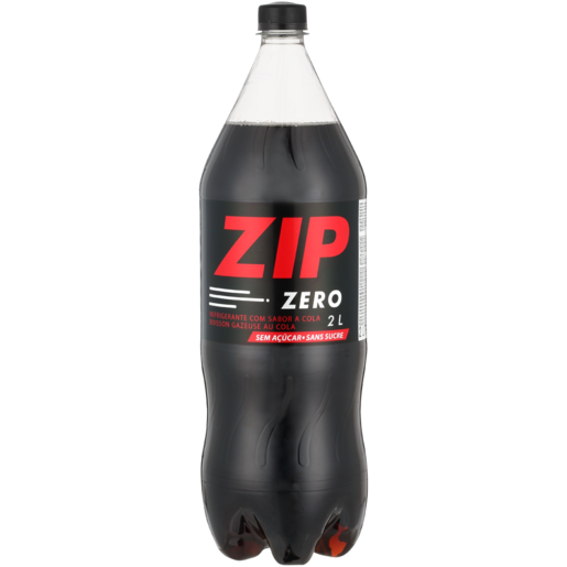 Zip Cola Zero Soft Drink Bottle 2L