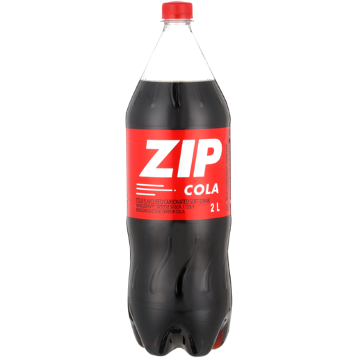 Zip Cola Original Soft Drink Bottle 2L