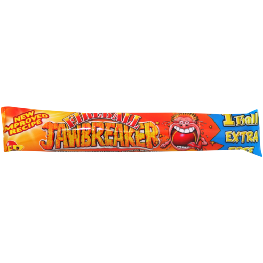 Zed Fireball Flavoured Jawbreaker Candy 41.5g