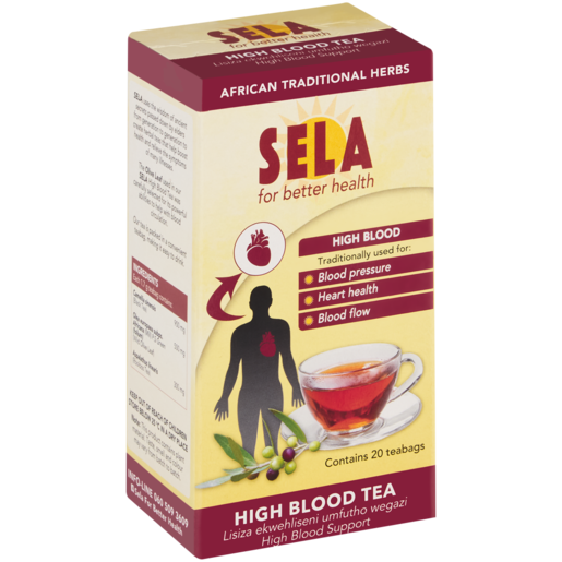 Sela High Blood Tea 20 Pack