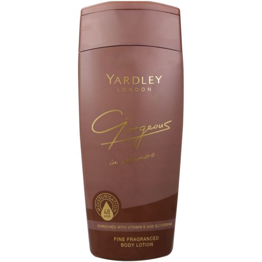 Yardley Gorgeous In Cashmere Fine Fragranced Body Lotion 400ml