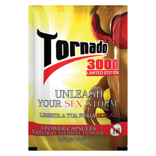Tornado Supplement Capsules 3 Pack