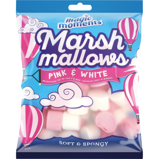 Magic Moments Pink & White Marshmallows 120g