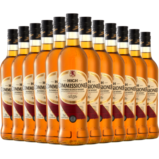High Commissioner Blended Scotch Whisky Bottles 12 x 750ml