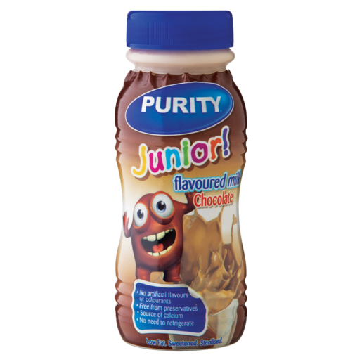 PURITY Junior Chocolate Flavoured Milk 200ml