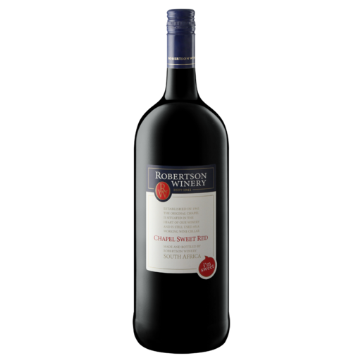 Robertson Winery Chapel Sweet Red Wine Bottle 1.5L