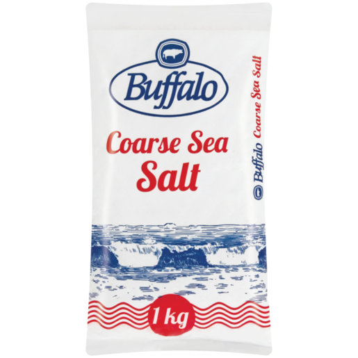 Buffalo Coarse Koshering Sea Salt 1kg