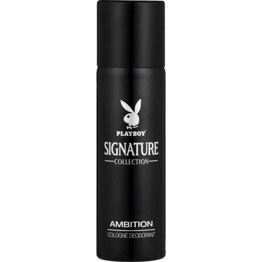 Playboy Signature Collection Ambition Cologne Deodorant 125ml