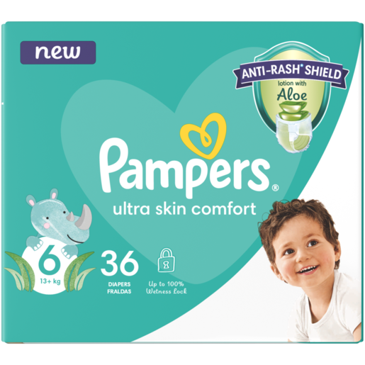 Pampers Size 6 Disposable Nappies 36 Pack