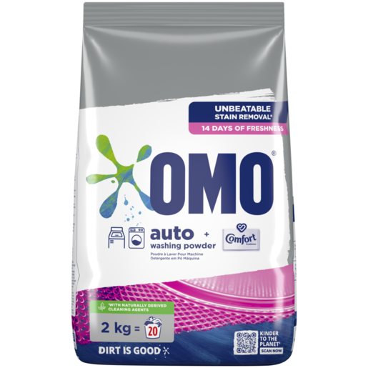 OMO Auto Washing Powder with Comfort Freshness 2kg 