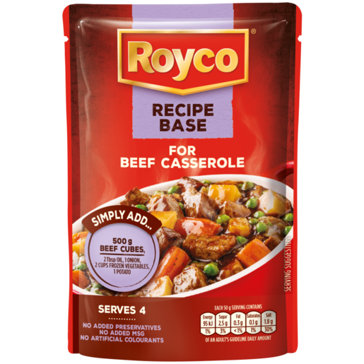 Royco Recipe Base Beef Casserole Cook-In-Sauce 200g