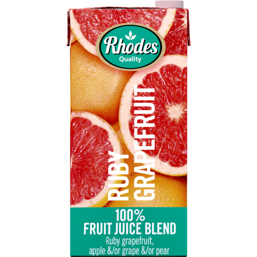 Rhodes 100% Ruby Grapefruit Juice 1L