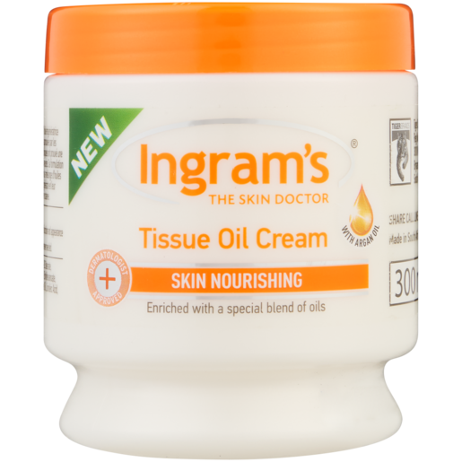 Ingram's Skin Nourishing Tissue Oil Cream 300ml