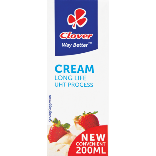 Clover UHT Long Life Cream 200ml