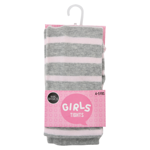 Bare Basics Design Girl Tights 4-5 Years (Assorted Item - Supplied At Random)