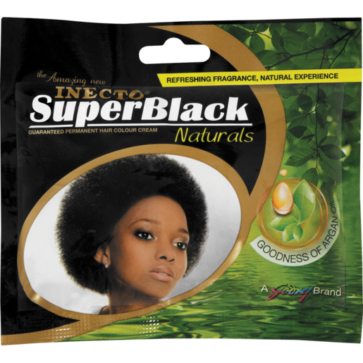 Inecto Super Black Permanent Hair Colour 50ml