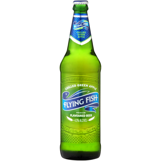 Flying Fish Chilled Green Apple Flavoured Beer Bottle 660ml
