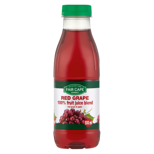 Fair Cape Dairies Red Grape 100% Fruit Juice Blend 500ml
