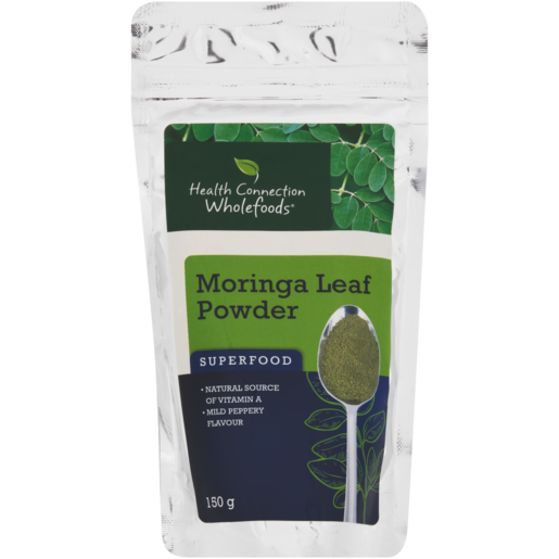 Health Connection Wholefoods Superfoods Moringa Leaf Powder 150g