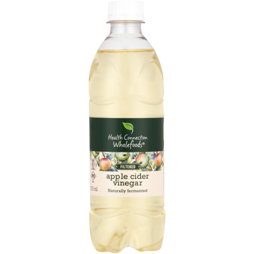 Health Connection Wholefoods Apple Cider Vinegar Bottle 500ml