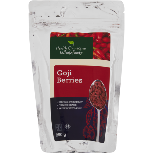 Health Connection Wholefoods Goji Berries Superfood 250g