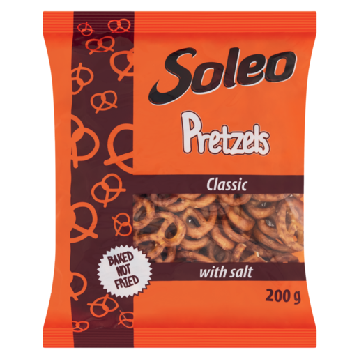 Soleo Classic with Salt Pretzels 200g
