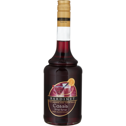 Bardinet Cassis Non-Alcoholic Syrup Bottle 700ml