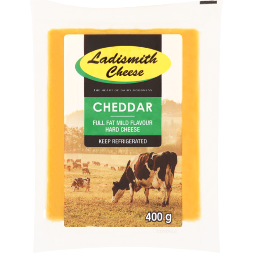 Ladismith Cheese Mild Flavoured Cheddar Cheese Pack 400g