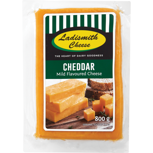 Ladismith Cheese Cheddar Cheese Pack 800g