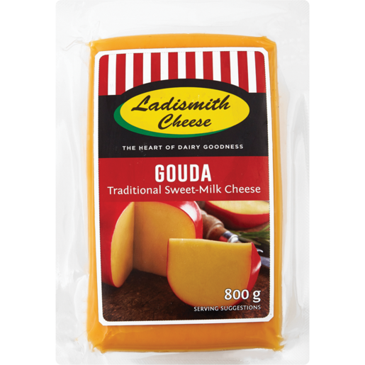 Ladismith Cheese Gouda Cheese Pack 800g