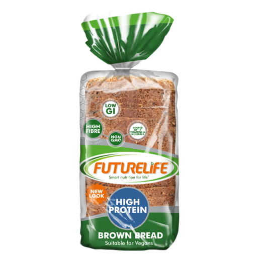 Futurelife High Protein Sliced Brown Bread Loaf 700g