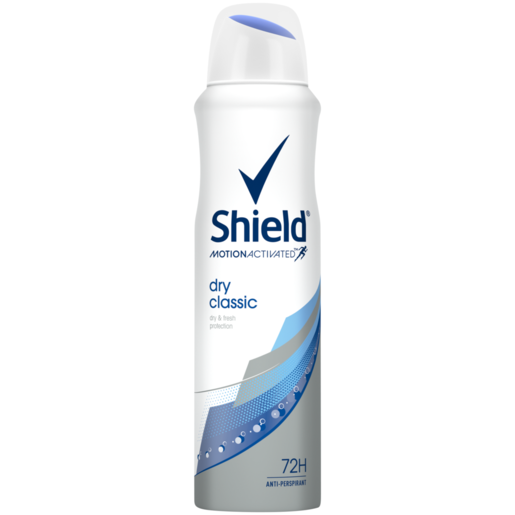 Shield Women Dry Classic Anti-Perspirant Spray 150ml 