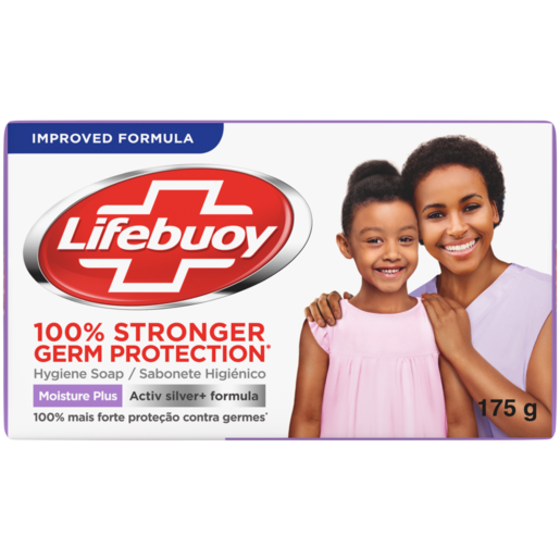 Lifebuoy Moisture Plus Germ Protection Hygiene Bath Soap 175g