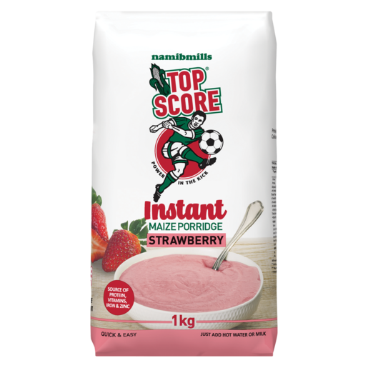 Top Score Strawberry Flavoured Instant Maize Porridge 1kg