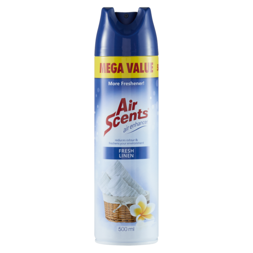 Air Scents Fresh Linen Scented Air Freshener 500ml