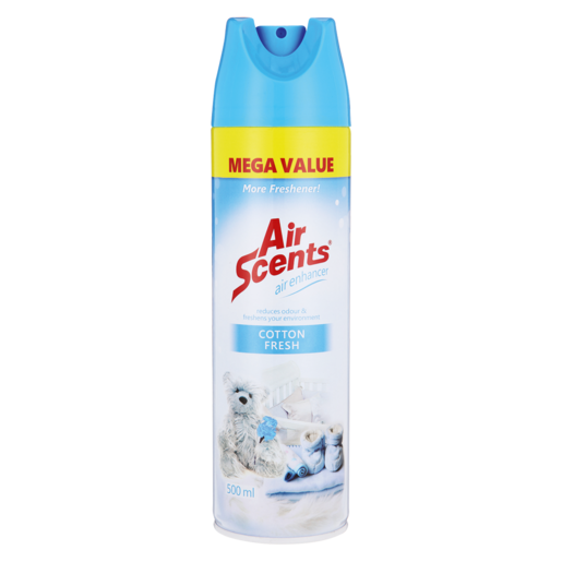 Air Scents Cotton Fresh Scented Air Freshener 500ml