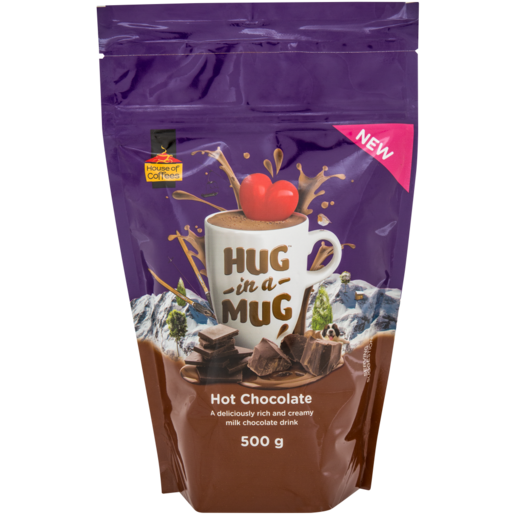 Hug In A Mug Hot Chocolate Pouch 500g