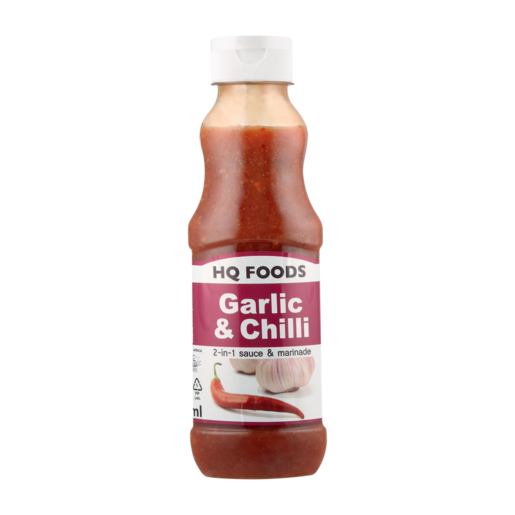 HQ Foods Garlic & Chilli Sauce 500ml