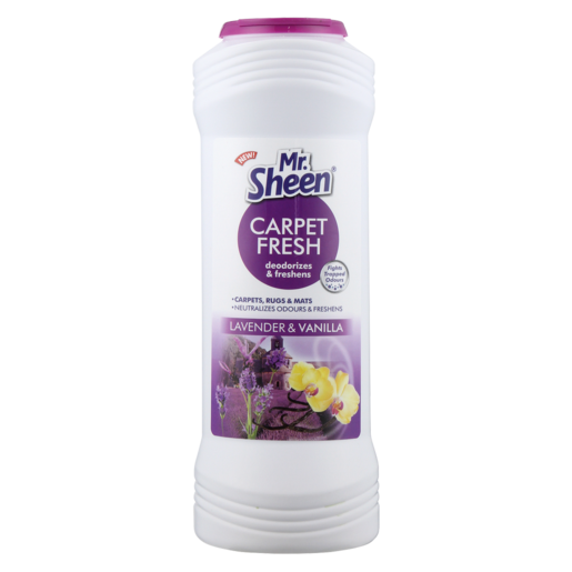 Mr. Sheen Lavender & Vanilla Carpet Care 600g