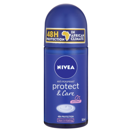 NIVEA Protect & Care Anti-Perspirant Roll-On 50ml