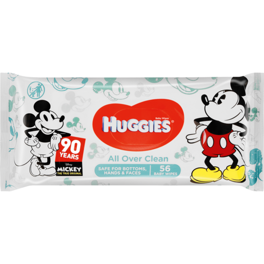 Huggies All Over Clean Special Edition Baby Wipes 56 Pack