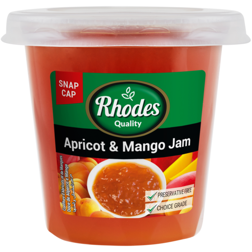 Rhodes Smooth Apricot Jam 290g
